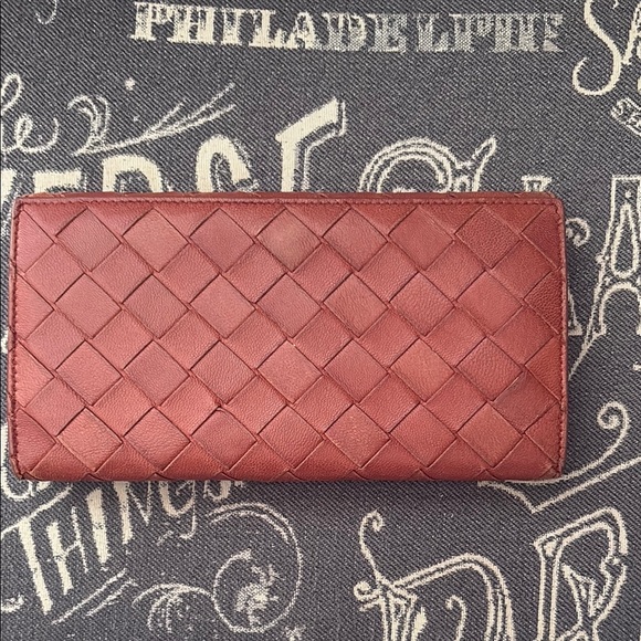 Full Inclusion Bottega Veneta Brown Continental Wallet - Picture 3 of 9